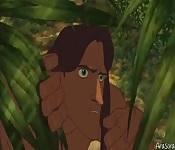 Tarzan , the king of the forest