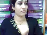 sexy blowjob & Boob Show  in a working place