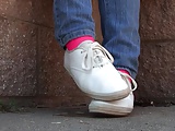 Shoeplay video: Jasmine cold Keds shoeplay