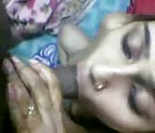 Sari dancer blowjob