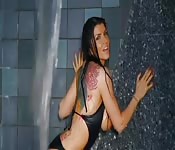 Romi Rain, sexy and wet