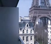 Fucking at the hotel by the Eiffel Tower