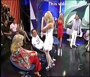 María Lapiedra gets naked on TV