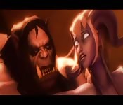 Amazing hardcore 3d monster fuck anime porn