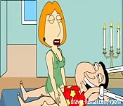 Lois and Quagmire try BDSM in Family Guy parody