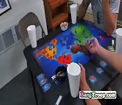 Board game ends with hot sex