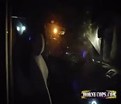 Gay cops chase horny criminal suspect