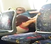 Public bus sex amateur real