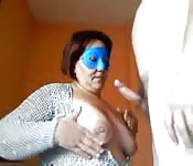Masked mexican milf fuck