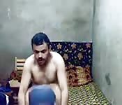 Mature Arab couple make a tape