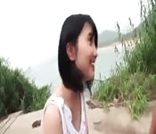 Amazing asian girl is pounded