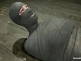 Trina Michaels gets mummified in the dungeon