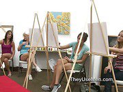 Group of clothed women d...