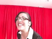 CFNM real femdom sucking...