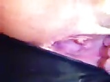 Wife fucking her sweet pussy