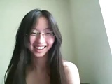 asian teen fingering on webcam