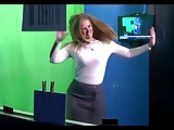 Linda Church shaking her ass and tits