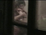 caught window neghbours couple hot voyeur