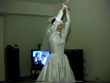 WIFE GANGBANG IN WEDDING DRESS