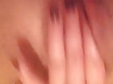 My girl masturbating