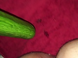 big cucumber deep inside me