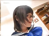 Schoolgirl angle Masturbation