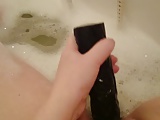 Badewanne mit Dildo