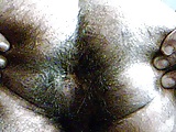 hairy Indian ass close