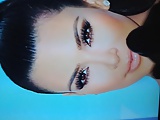 Kim Kardashian facial tribute