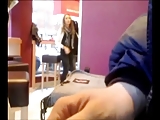Caught Masturbating In A Coffee Shop