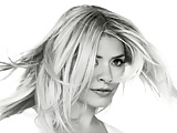 Holly Willoughby B & W Rankin Shoot