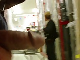 Dick Out In Public Store 6 - Public Cumshot