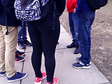 Fat Latin Teen Ass In Tights After School!!!!