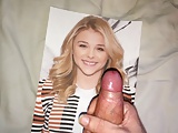 Chloe Moretz cum tribute 4