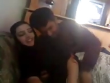 arab couple enjoying time