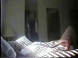 Every day my mom masturbates on bed. Hidden cam