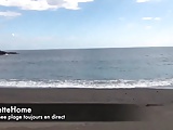 masturbation a la plage en cam direct pour les voyeurs