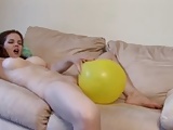 Ballons Masturbating