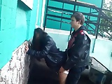 Real amateur fucking in the street