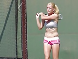 Hot Agnieszka Radwanska Practices Very Undressed