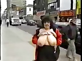 Old Fat Woman Goes Crazy