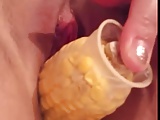 Corn masturbation