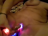 My Wife Masturbating With Shining Vibrator 