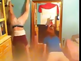 2 white girls trying to twerk (no nude)