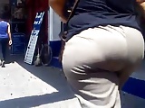 Amazing booty-Latina woman