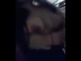 Indian Girlfriend Playing with her tits 