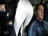 Martina Hill - Sexy big Ass in tight white pants