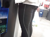 Candid mature in sport leggings