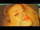 ROSIE HUNTINGTON CUM FACIAL !!!