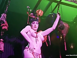 Dita Von Teese Topless Striptease - HD